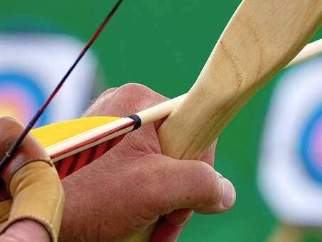 Tournoi de tir à l'arc au gymnase de la Roche-Chalais