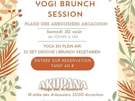 Yogi Brunch Sesson dans le cadre du Akupana Eco Festival #3