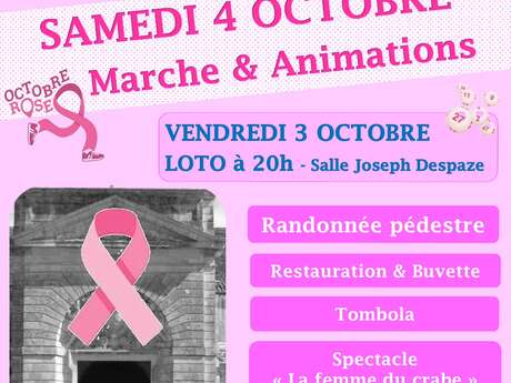 Octobre Rose à Cussac-Fort-Médoc