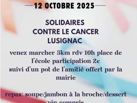 Randonnée Octobre rose + repas