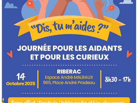 "Dis, tu m'aides ?" Journée pour les aidants