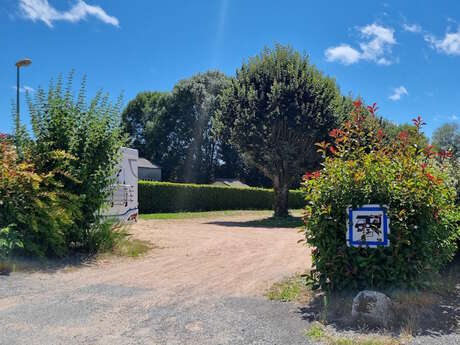 Aire de camping-car de Cussac