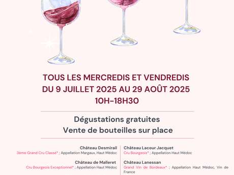 Les dégustations gratuites du RIT à Lamarque