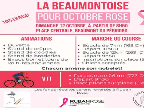 Octobre rose | La Beaumontoise