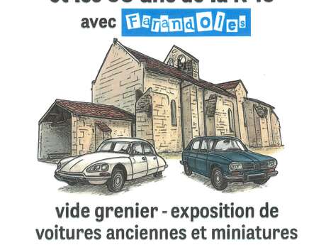 Berthegon fête les 70 ans de la DS et les 60 ans de la R16
