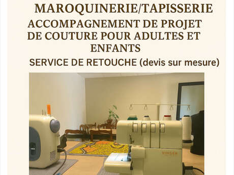 Atelier créatif : initiation à la maroquinerie/tapisserie