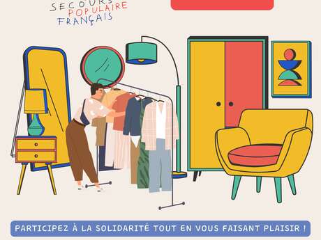 Braderie de rentrée du Secours populaire