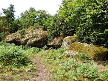 Sentier des pierres à légendes