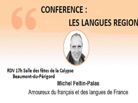 Conférence : les langues régionales de M. Michel FELTIN-PALAS