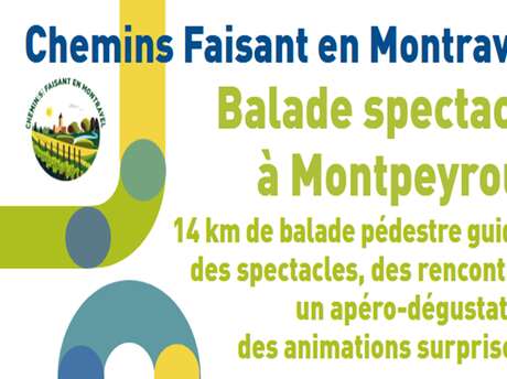 Balade spectacle à Montpeyroux