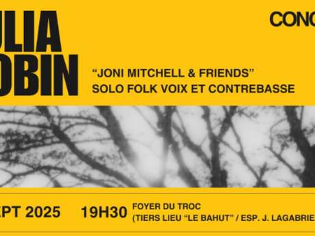 Concert | JULIA ROBIN “Joni Mitchell & Friends”