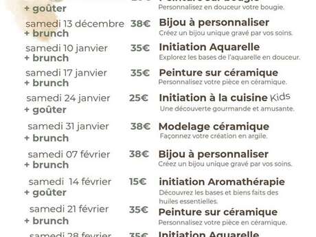 Atelier peinture sur céramique - Maison Tarte