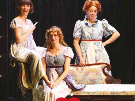 Théâtre : "Orgueil et préjugés... ou presque" d'Isobel Mc Arthur