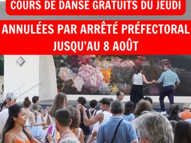 Les cours de danse de l'été