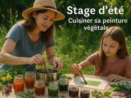 Cuisiner sa peinture végétale