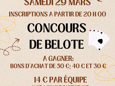 Concours de belote