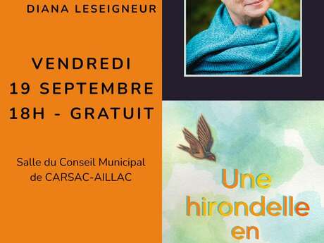 Rencontre signature avec Diana Leseigneur