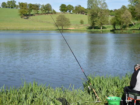 Etang de pêche de 'Montréal' à Saint Germain Les Belles