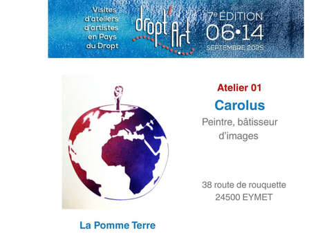 Dropt'Art | Carolus - atelier - peintre & bâtisseur d'images