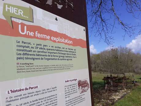Le sentier découverte de la Ferme du Parcot