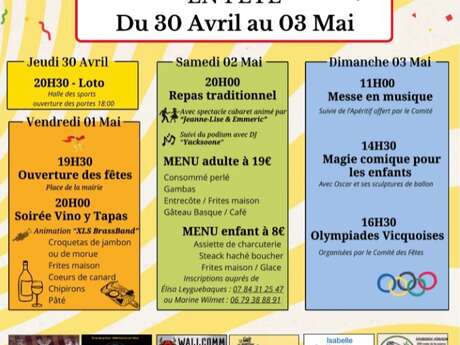 Fêtes locales de Vicq-d'Auribat