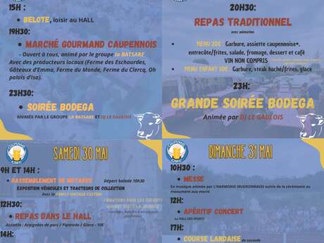 Fêtes locales de Caupenne