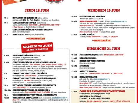 Fêtes patronales de Doazit