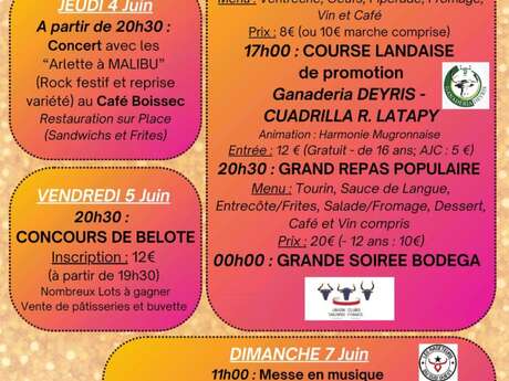 Fêtes locales de Larbey