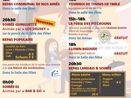 Fêtes locales de Gamarde-les-Bains