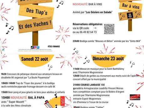Fêtes locales de la Saint Barthélémy (Poyanne)
