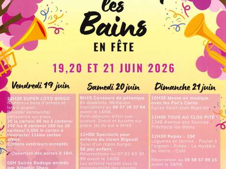 Fêtes locales de Préchacq-les-Bains