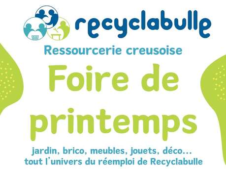 Foire à la seconde main Recyclabulle
