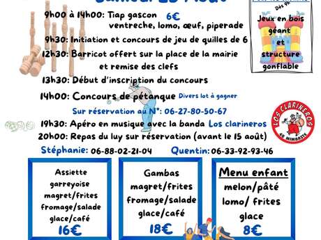 Fêtes patronales de Garrey