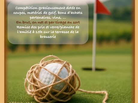 Course à la ficelle sur le golf de Margaux Course à la ficelle sur le golf de Margaux