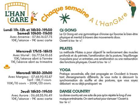 Chaque semaine au HanGare