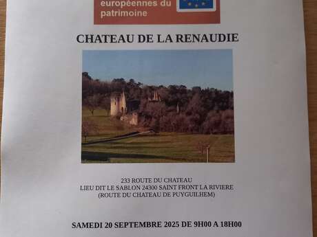 JEP château de La Renaudie