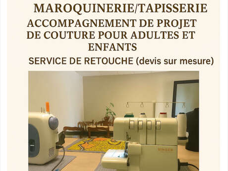 Atelier créatif : initiation à la maroquinerie/tapisserie