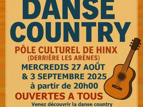 Initiations à la Danse country