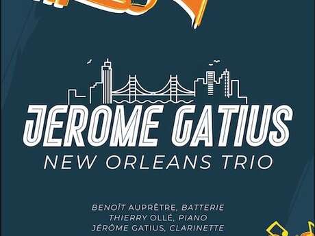 Café théâtre Le Zèbre : Jérôme Gatius New Orléans Trio