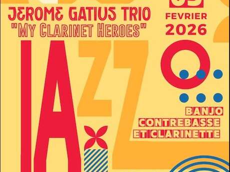 Café théâtre Le Zèbre : Jérôme Gatius My Clarinet Heroes