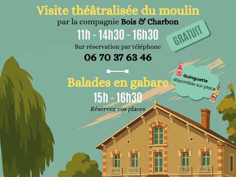 Visite théâtralisée Moulin du Duellas