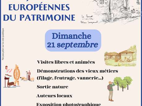 Journée du Patrimoine au Parcot