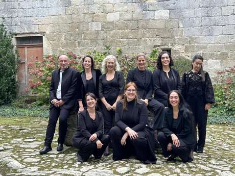 Concert, Octuor féminin Chœur Bayonne pays basque" chants basques
