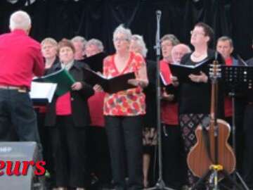 Fête de la musique avec les amis chanteurs de St-Amand