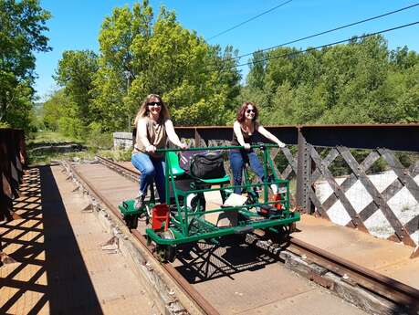 Vélorail du Périgord Vert