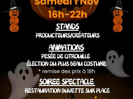 Marché d'halloween