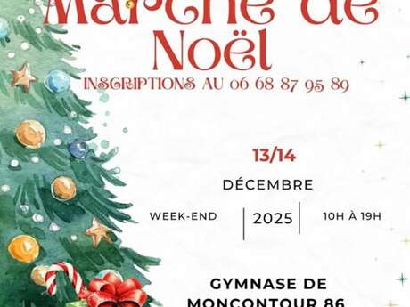 Marché de Noël à Moncontour
