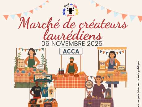 Marché de créateurs Laurédiens