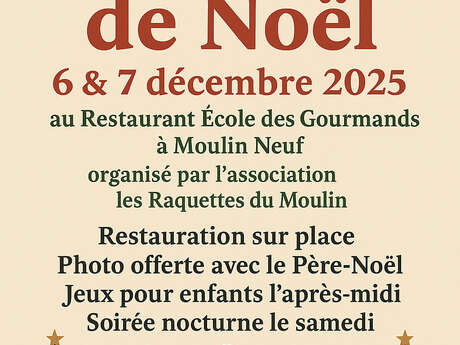 Marché de Noël à l'Ecole des Gourmands