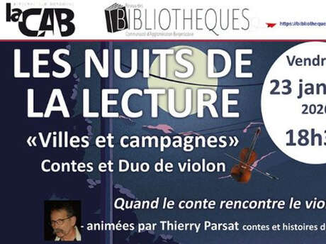 Les nuits de la lecture